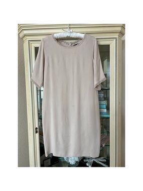 NWT Women's ANTONELLI Light Pink Mini Dress Size L